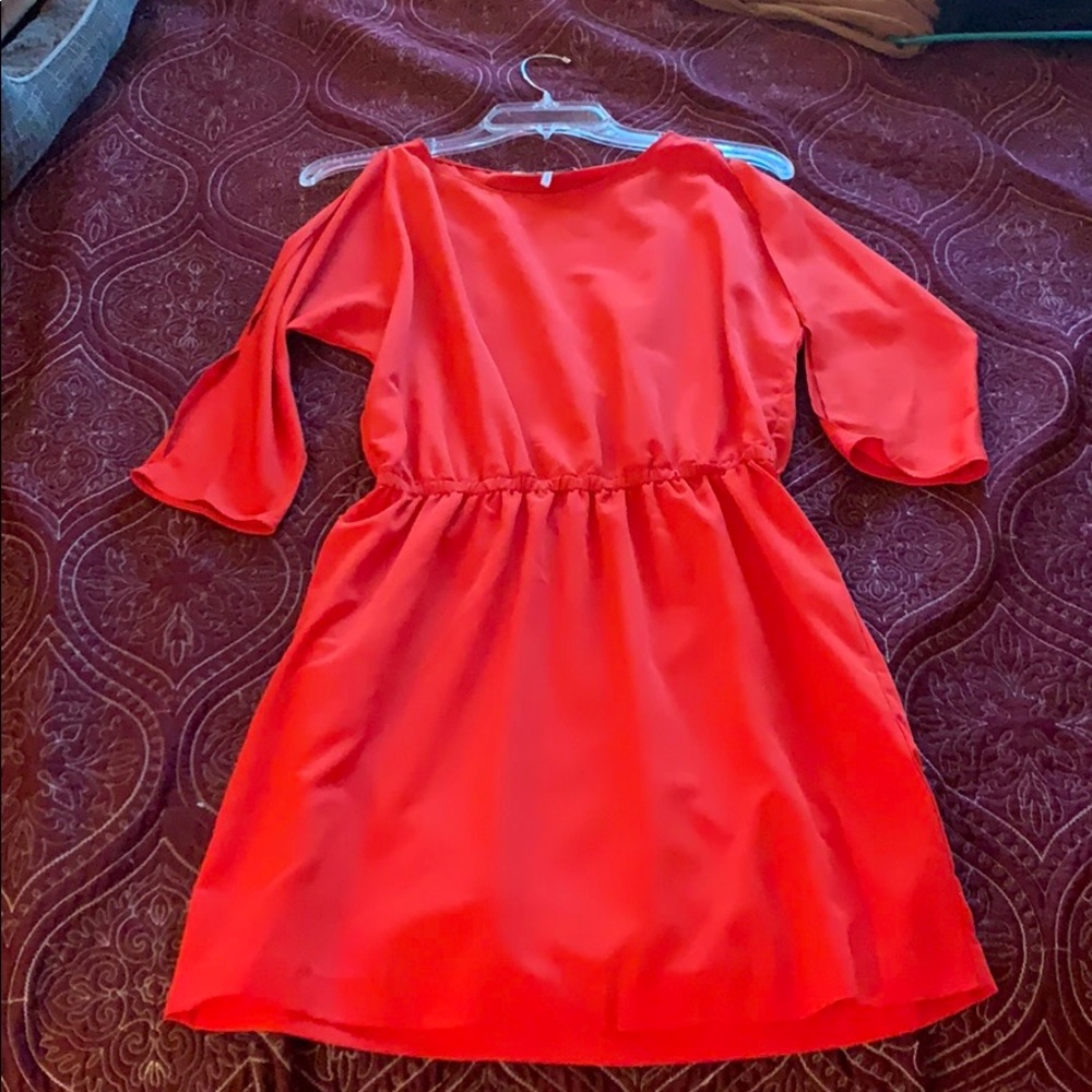 New FCUK Mini Dress with Open Sleeves